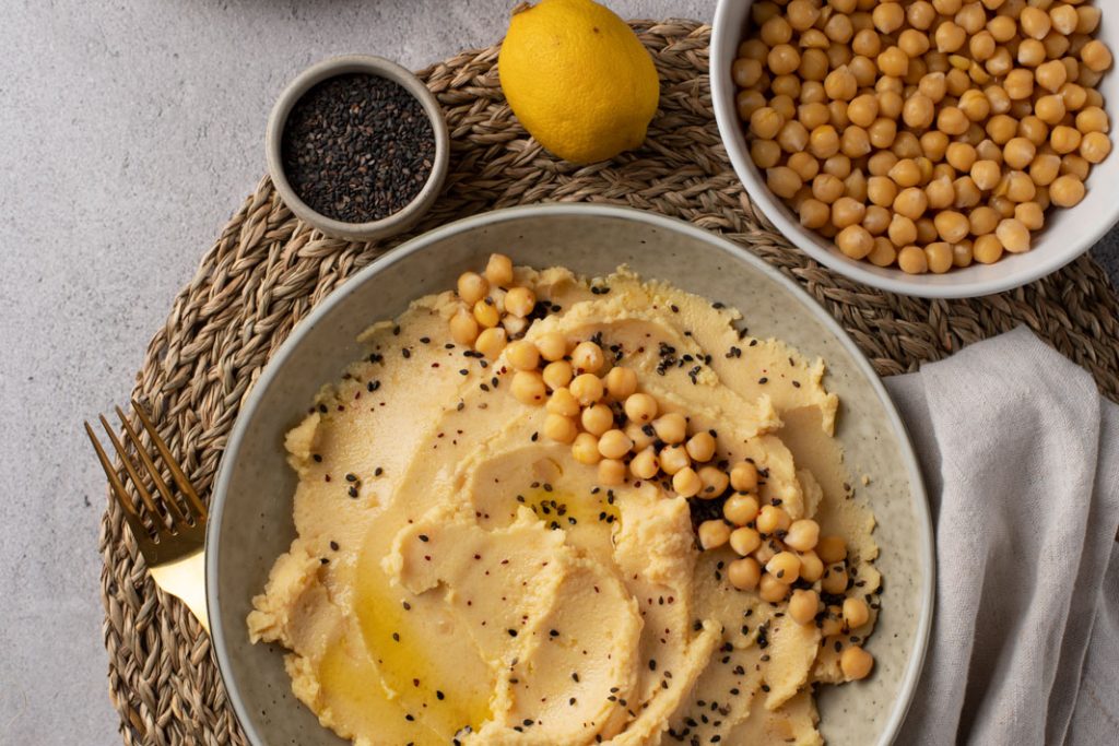 hummus llegums cigrons